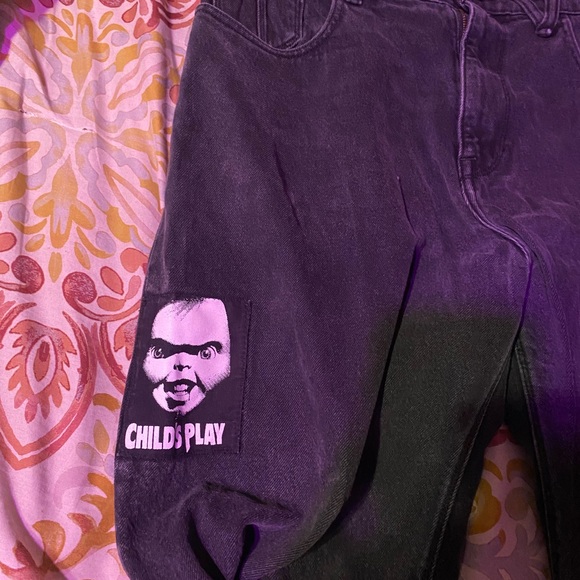 volcom east baggy fit pants black : size 36 - Picture 3 of 3